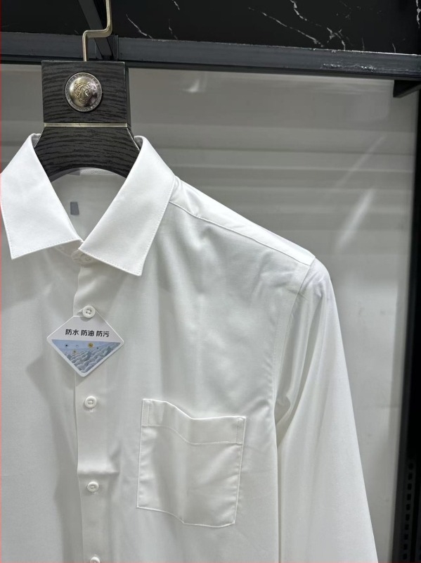 Hai Brand Cut Label Риза с три защитни свойства за есен – подпора за яка, удобна и ежедневна дълга риза 3Y031A