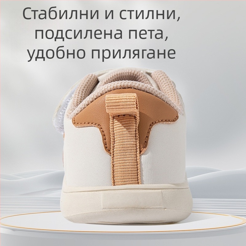 Jingqi детски спортни обувки 2025 – нови, мека подметка, против хлъзгане, унисекс, предпазен нос за учене на ходене, функционални обувки