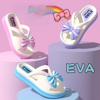 Детски EVA пантофи с карикатурен дизайн, леки и меки подметки, антимирисни, противохлъзгаща подметка, за деца на 1-3 години