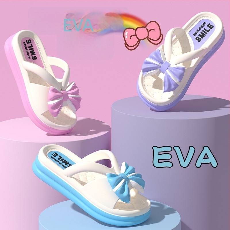 Детски EVA пантофи с карикатурен дизайн, леки и меки подметки, антимирисни, противохлъзгаща подметка, за деца на 1-3 години