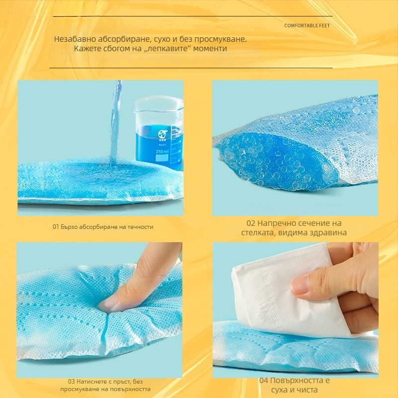 Еднократни стелки за обувки: абсорбират пот, контролират миризмата и дишат, подходящи за мъже и жени при военна подготовка, супер меки и дълготрайни за лятото