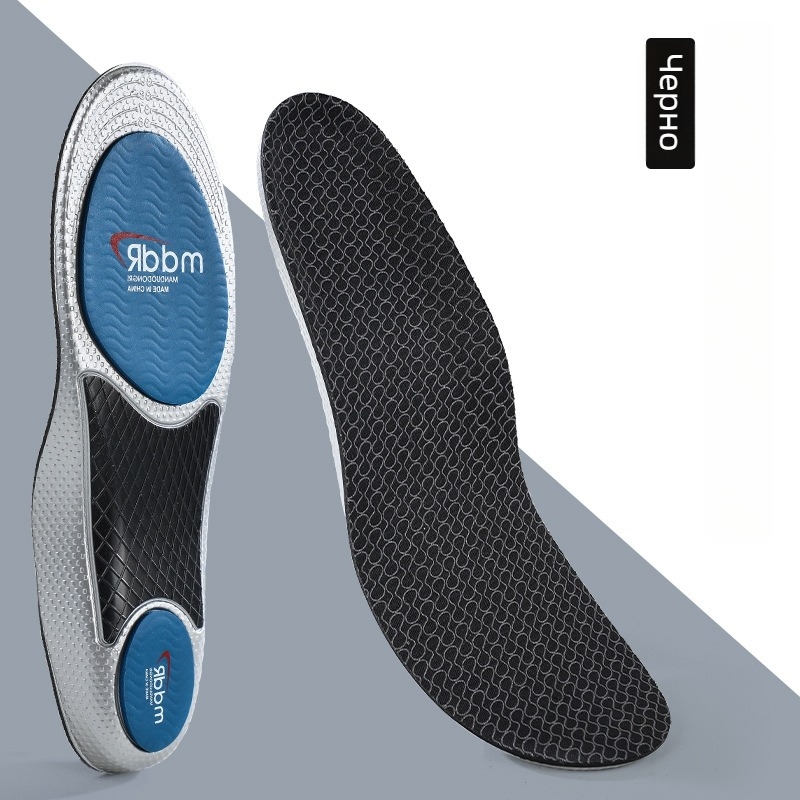Ортопедични стелки за спорт и бягане с висока еластичност, ударопоглъщане, отвеждане на влагата, дезодориращи и дишащи, подкрепа за арката и корекция, пълна стелка