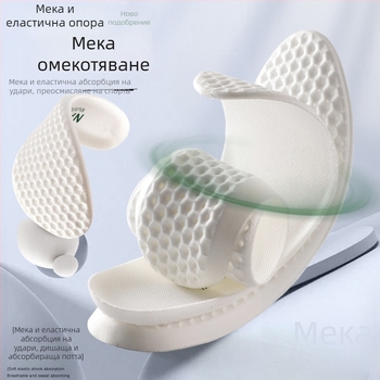 Универсални стелки за спортни обувки, дишащи, абсорбиращи изпотяване и миризма, омекотени, унисекс, подходящи за баскетбол и ежедневна употреба