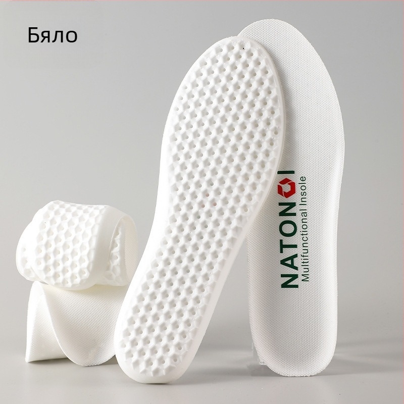 Универсални стелки за спортни обувки, дишащи, абсорбиращи изпотяване и миризма, омекотени, унисекс, подходящи за баскетбол и ежедневна употреба