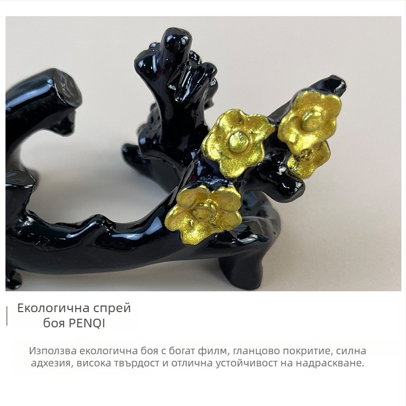Държач за гривни от смола, изваяна поставка за бижута, ретро стил, едно парче
