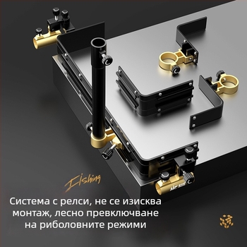 Кубообразна риболовна кутия 29 л, ултралеща, многофункционална, с облегалка и седалка — пълен комплект, модел 2025