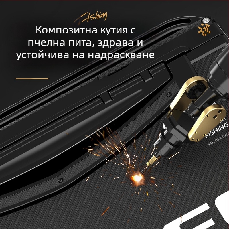 Кубообразна риболовна кутия 29 л, ултралеща, многофункционална, с облегалка и седалка — пълен комплект, модел 2025