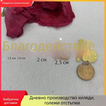 Материали за DIY аксесоари за прически: нашивка със символ на късмета за щипка за коса, ретро празнична украса с пайети