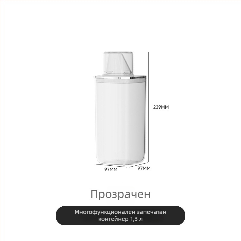 Хранителен клас запечатан кухненски съд за съхранение – за ориз, брашно и сухи продукти, против насекоми и влага