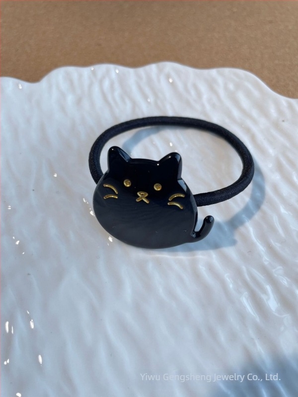 Totoro лента за коса — сладък аксесоар за глава с котешки уши, прост Harajuku стил