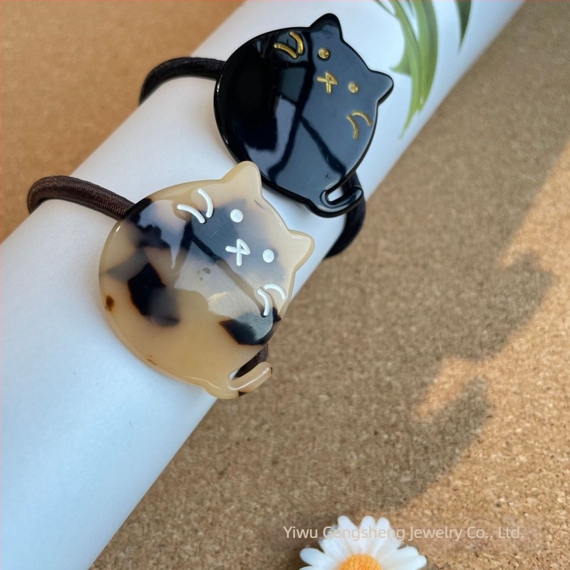 Totoro лента за коса — сладък аксесоар за глава с котешки уши, прост Harajuku стил