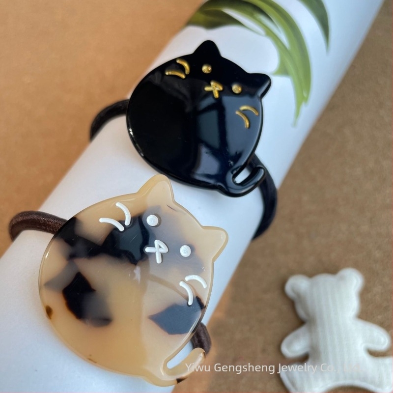 Totoro лента за коса — сладък аксесоар за глава с котешки уши, прост Harajuku стил