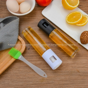 Комплект от 6 бутилки за пръскане на олио за кухня, спрей за готвене