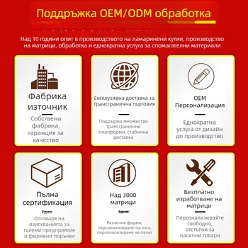 Персонализирана кръгла метална кутия за твърд балсам и ароматни свещи