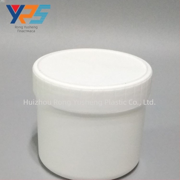 HDPE 0.5L пластмасов съд с винтов капак – нискотемпературно устойчив за мастило, пигментни проби и химикали
