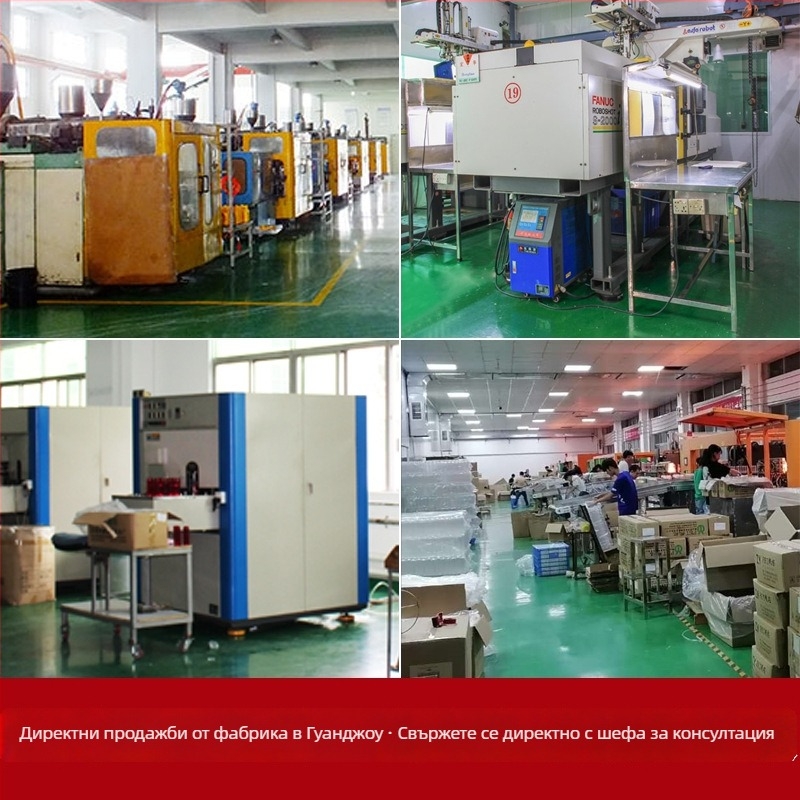 HDPE пластмасови буркани за маска за коса, широк отвор, бутилки за козметика с право тяло и помпена капачка, UV печат, обеми 120–200 мл