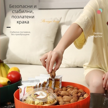 Autonomy въртящ се органайзер за подправки — настолен рафт за кухнята и кутия за съхранение
