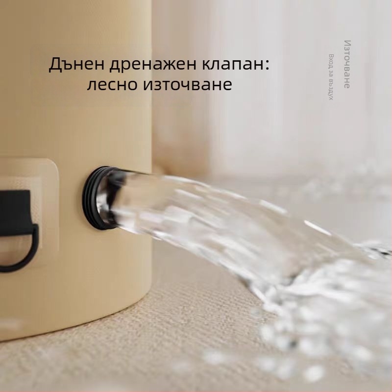 Сгъваема купа за къпане на крака, до коляното, термоизолирана кофа за домашна употреба