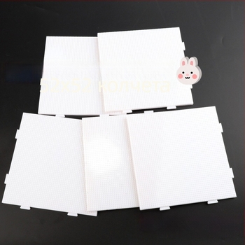 Дъска за мъниста 2.6 мм за DIY изработки, 52×52 квадратна мрежа