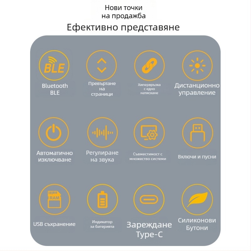 Безжичен лазерен указател за обучение и презентации, Seewo бяла дъска, презареждаем, USB, превключване на страници PPT