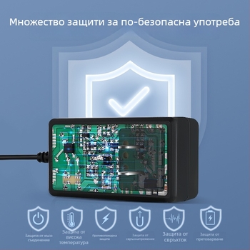 12V 1.5A адаптер за захранване за обезкосмяване, UL сертифициран 24V превключващ захранващ блок, 9V 2A зарядно