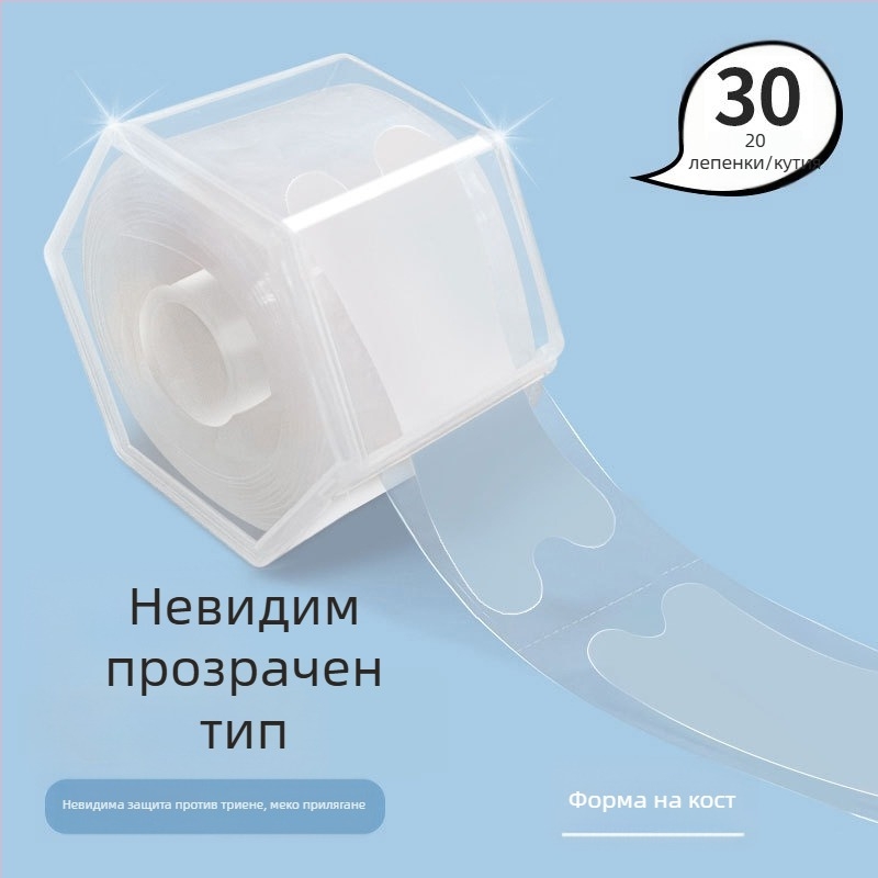 Силиконови невидими лепенки за петата и подложки за петата за високи токчета, кожени обувки и обувки с пръсти