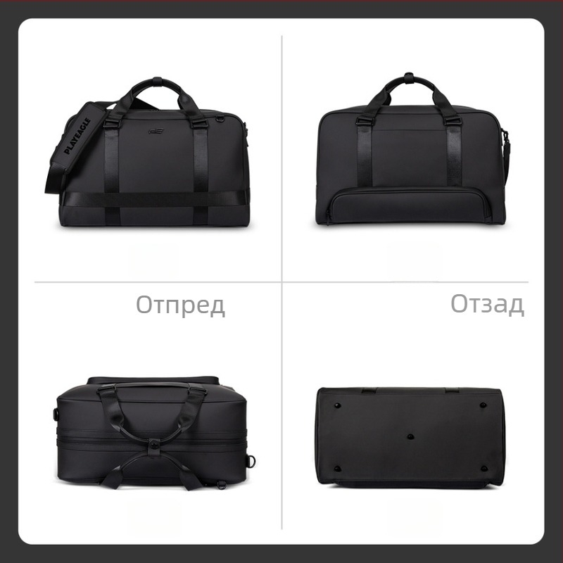 Playeagle Чанта за облекло за голф с отделно отделение за обувки, преносима за открито