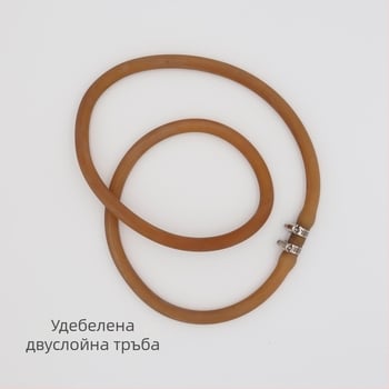 Детски външен пръстен за дърпане с радужна еластична връзка – сетивно и двигателно развитие