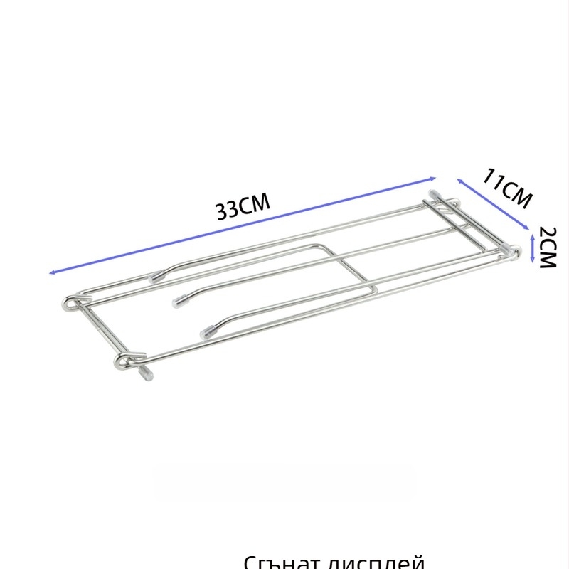 Стойка за кухненски кърпи и кърпички от 304 неръждаема стомана, държач за ръкавици с отцеждане, подова безпробивна стойка