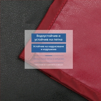 Разширена безръкавна престилка, водоустойчива и маслоустойчива, с отпечатан логотип, за професионално обществено хранене