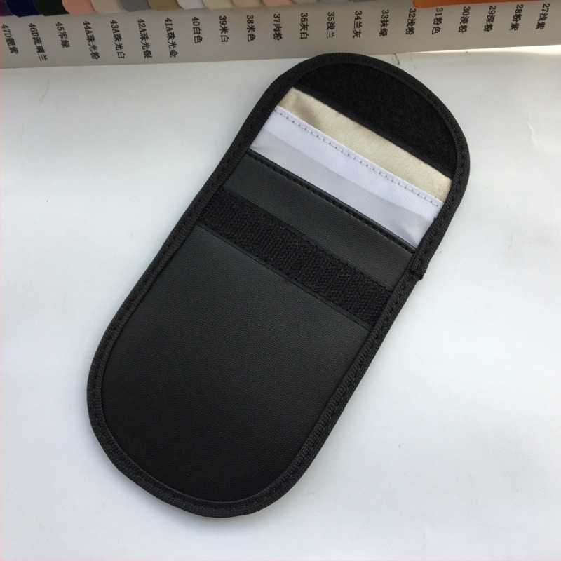 RFID защитна торбичка за ключове и мобилен телефон, защита от сканиране и магнитни карти