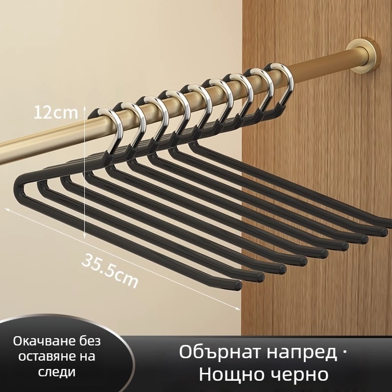 Z-образен клип за панталони и държач с форма на гъска, противоплъзгащ се, пластмасов сушилник за дома