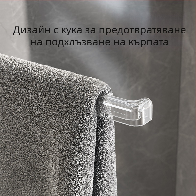 Завъртащ се държач за кухненски кърпи и кърпи за миене, стенен държач за отцеждане