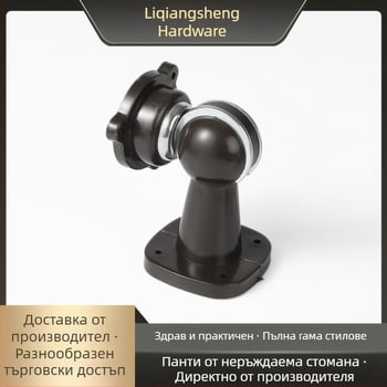 ABS пластмасов магнитен държач за врата, стенен монтаж, против сблъсък, за баня