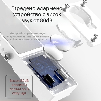 Детски предпазител за врата за наемни апартаменти, заключване за самостоятелно живеещи, устройство против отваряне на врата