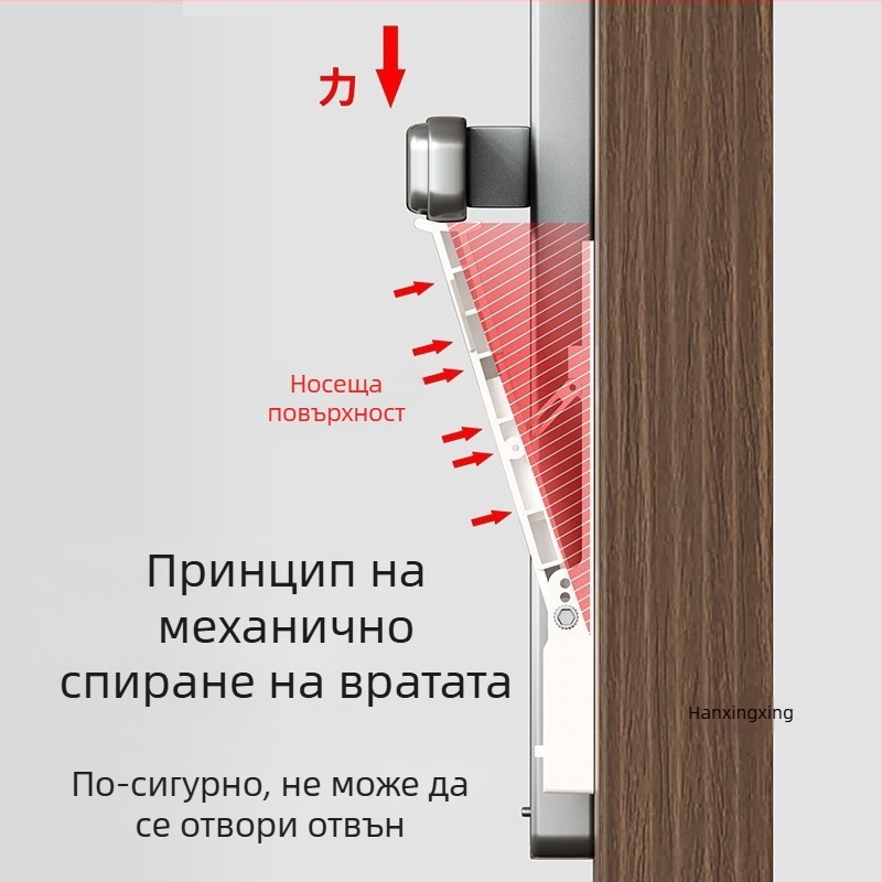 Детски предпазител за врата за наемни апартаменти, заключване за самостоятелно живеещи, устройство против отваряне на врата