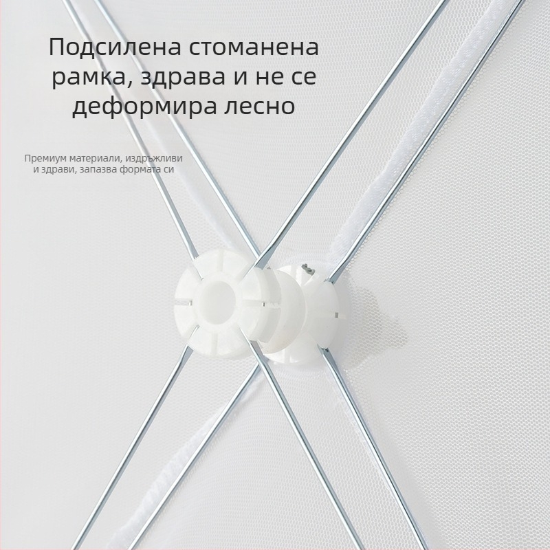 Сгъваем мрежест капак за чинии, за домашна употреба, против мухи и прах, голям размер
