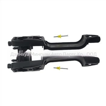 Скоба за дръжка на врата за Ford Focus (2003–2007) 6S4Z-5426685-B / 6S4Z-5426685-C, черен, пластмаса и алуминий