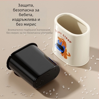Нов стенен кош за отпадъци със самозалепваща конструкция, без капак, двойна секция, баня, кош за хартия