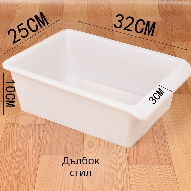 Прозрачен PP съд за храна, 1 л, без капак, прахоустойчив, за сухи плодове, бонбити и закуски.