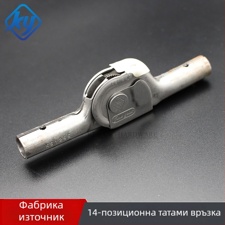 Зъбчат шарнир за сгъване в японски стил татами, с 14 и 42 позиции, регулиран ъгъл, метален хардуер