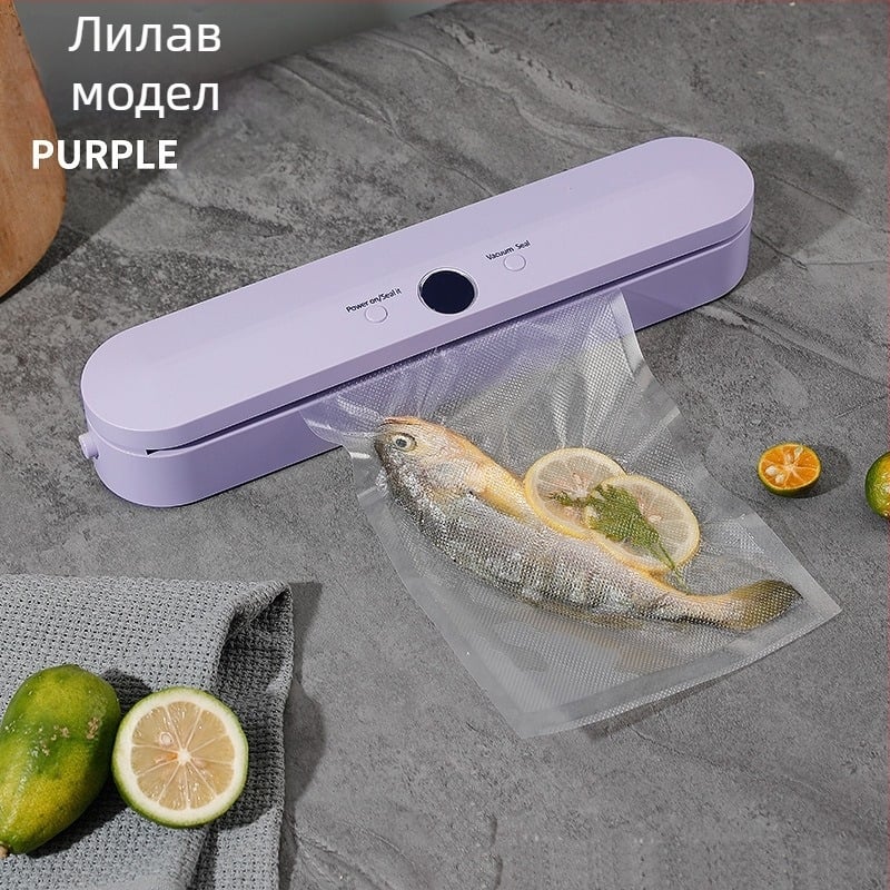 Дигитална вакуумна запечатваща машина със безжично зареждане за запазване на храните
