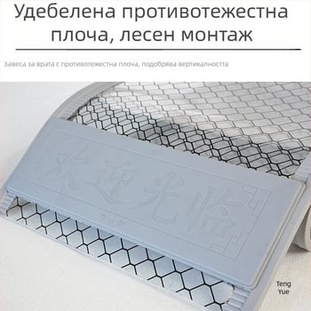 Прозрачна антистатична магнитна завеса за врата за чисти помещения и електронни работилници