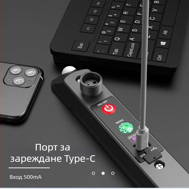 Соларна водоустойчива външна стенна лампа с датчик за движение за двор, градина и улица