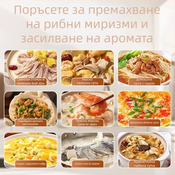 Прах от ангелика подправка за премахване на рибна миризма и засилване на аромата; подходяща за говеждо, яхнии и маринати
