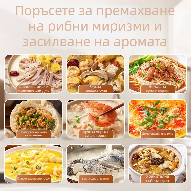 Прах от ангелика подправка за премахване на рибна миризма и засилване на аромата; подходяща за говеждо, яхнии и маринати