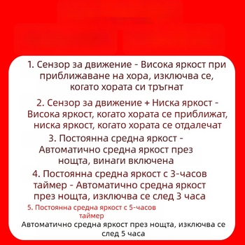 Соларна лампа за табела на входа за външна стена – сензорно осветление, вход, двор, градина, вила