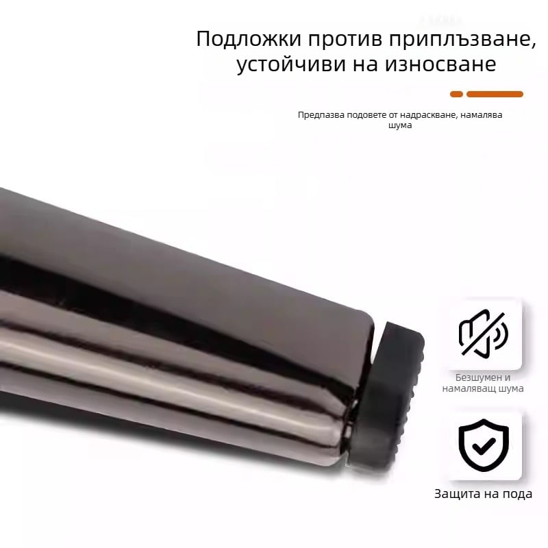 Метални крачета за мебели, усилени, с шест отвора за ъглов крепеж, за рамки на спалня и диван
