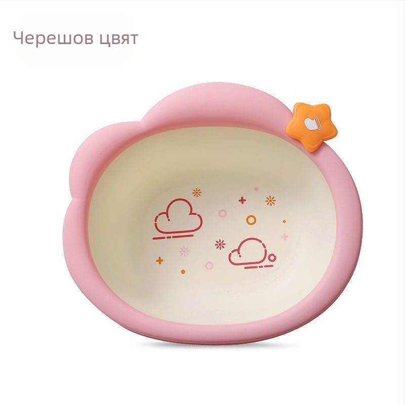 Пластмасова удебелена купа за къпане на новородено — малък бебешки съд