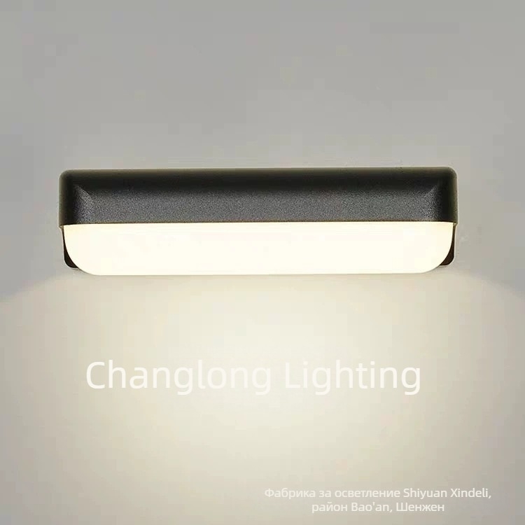 LED стенна лампа, едностранна или двустранна, декоративно осветление за балкон, коридор и вход